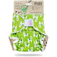 Petit Lulu Pañal de bambú ajustable Maxi-Night | Gancho y lazo | Orgánico mullido | Reutilizable y lavable | Hecho en…